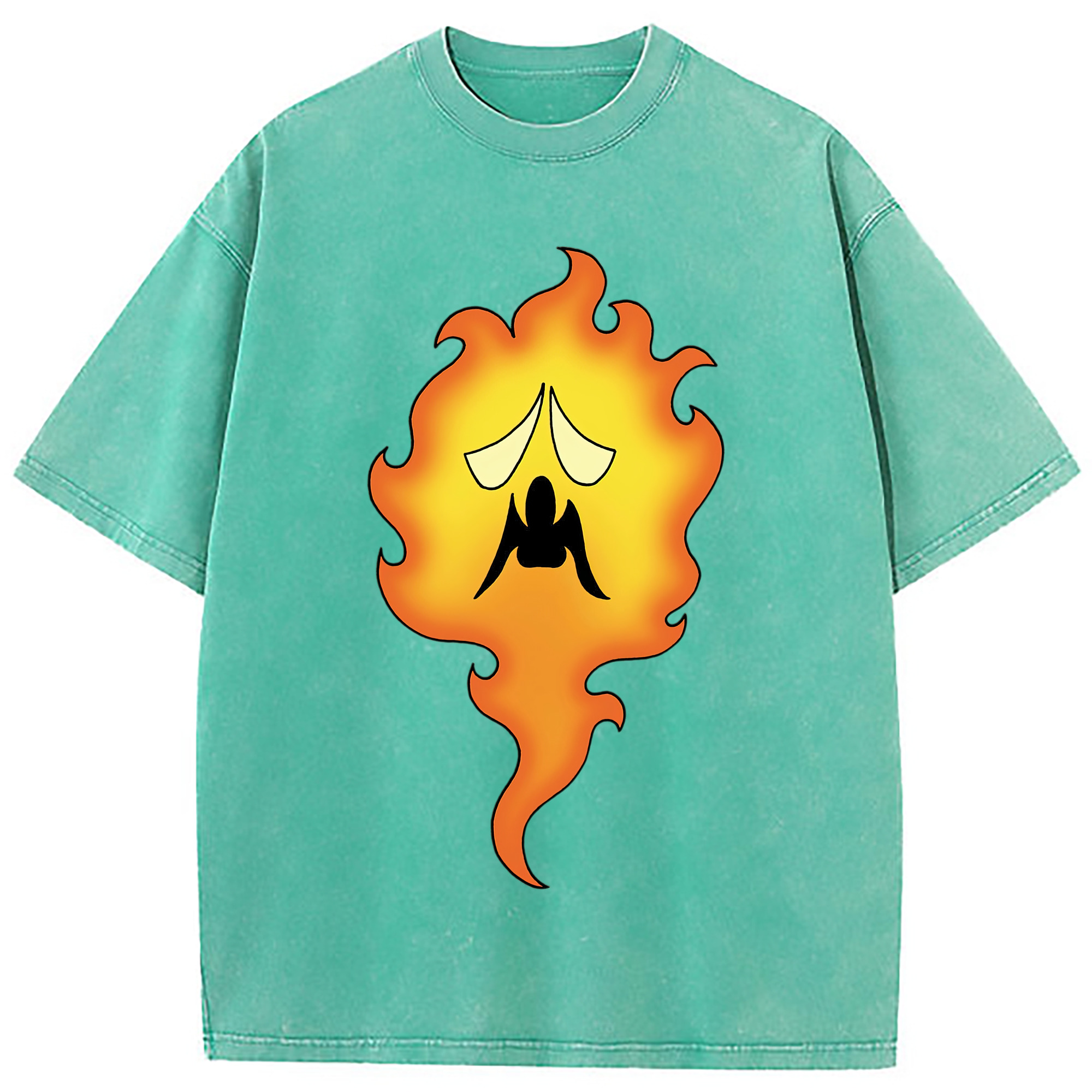 （画像用） ドラゴンクエスト Doragon Kuesuto Dragon Quest 綿100% ヴィンテージ風 半袖Tシャツ（フロントプリント）